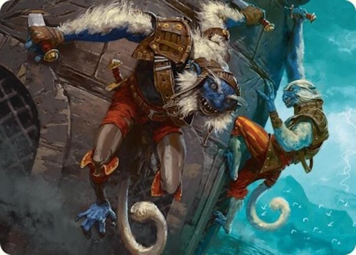 Goblin Boarders Art Card (11/54) [Foundations Art Series] | L.A. Mood Comics and Games