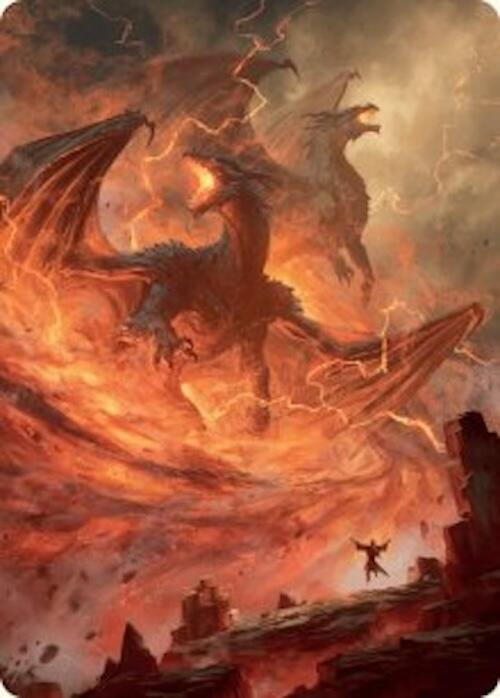 Rite of the Dragoncaller Art Card (38/54) [Foundations Art Series] | L.A. Mood Comics and Games