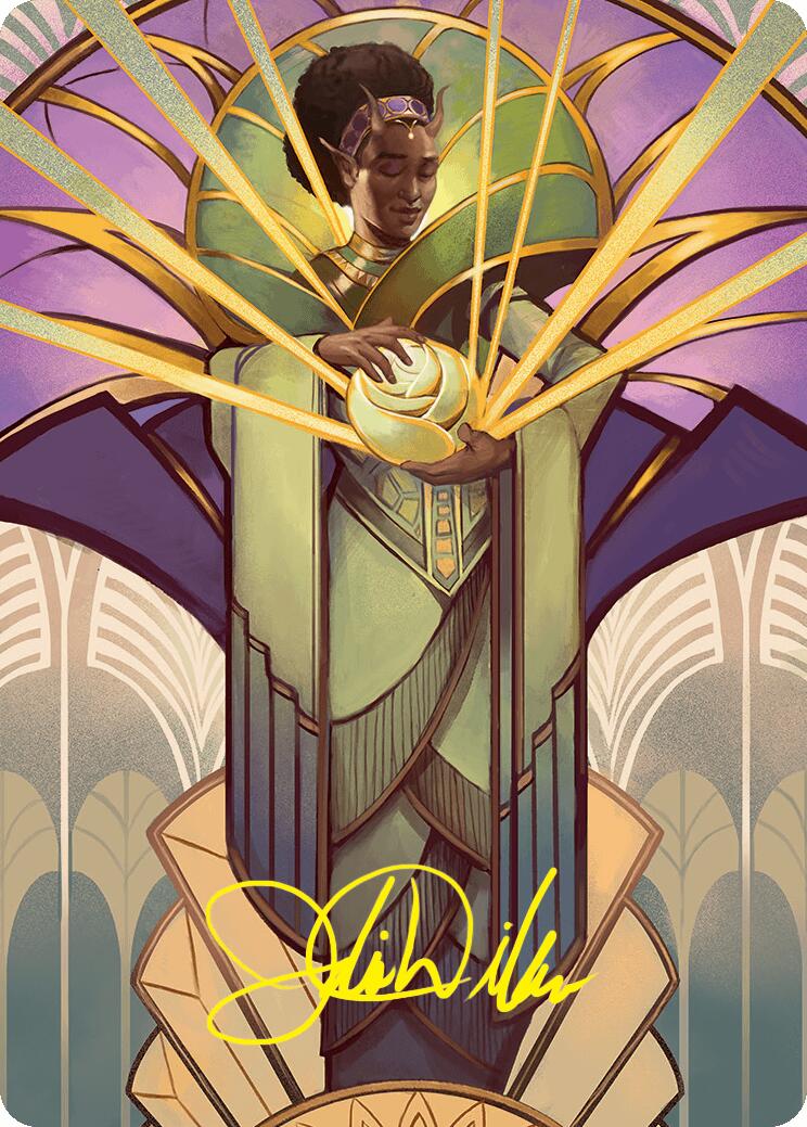 Bloom Tender Art Card (54/54) (Gold-Stamped Signature) [Foundations Art Series] | L.A. Mood Comics and Games