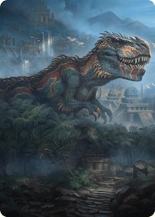 Ghalta, Primal Hunger Art Card (41/54) [Foundations Art Series] | L.A. Mood Comics and Games