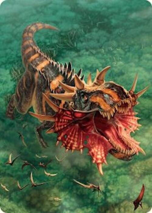 Gigantosaurus Art Card (53/54) [Foundations Art Series] | L.A. Mood Comics and Games