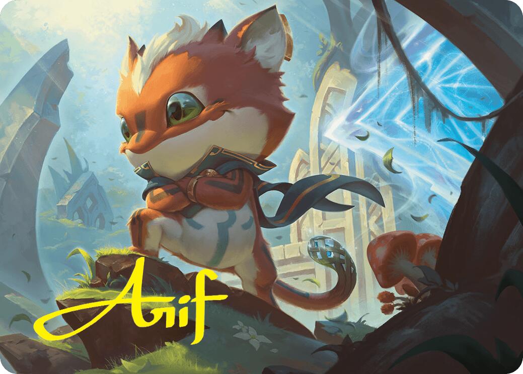 Loot, Exuberant Explorer Art Card (12/54) (Gold-Stamped Signature) [Foundations Art Series] | L.A. Mood Comics and Games