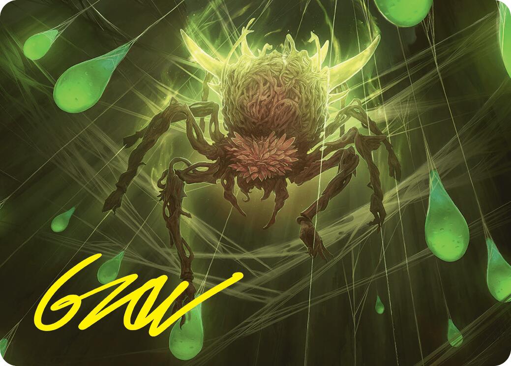 Spinner of Souls Art Card (13/54) (Gold-Stamped Signature) [Foundations Art Series] | L.A. Mood Comics and Games