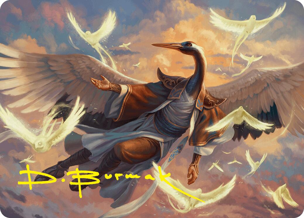 Kykar, Zephyr Awakener Art Card (16/54) (Gold-Stamped Signature) [Foundations Art Series] | L.A. Mood Comics and Games