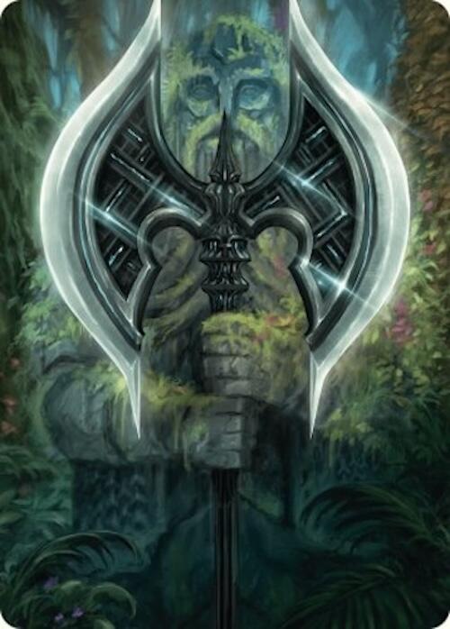 Leyline Axe Art Card (49/54) [Foundations Art Series] | L.A. Mood Comics and Games
