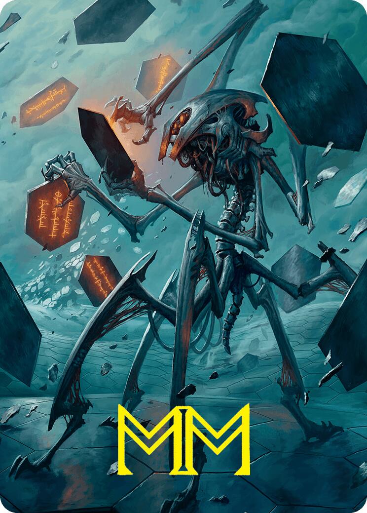 Scrawling Crawler Art Card (50/54) (Gold-Stamped Signature) [Foundations Art Series] | L.A. Mood Comics and Games