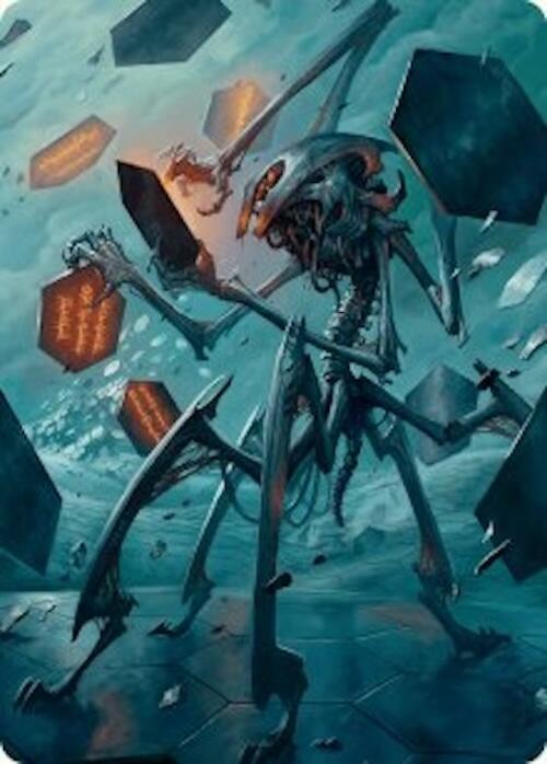 Scrawling Crawler Art Card (50/54) [Foundations Art Series] | L.A. Mood Comics and Games