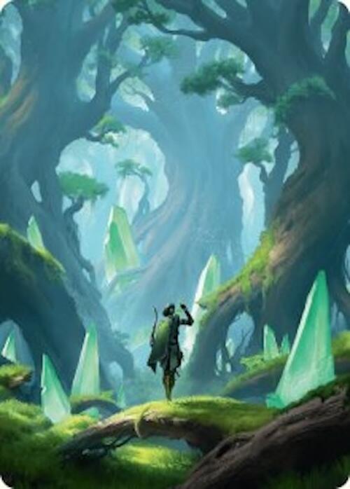 Forest Art Card (25/54) [Foundations Art Series] | L.A. Mood Comics and Games