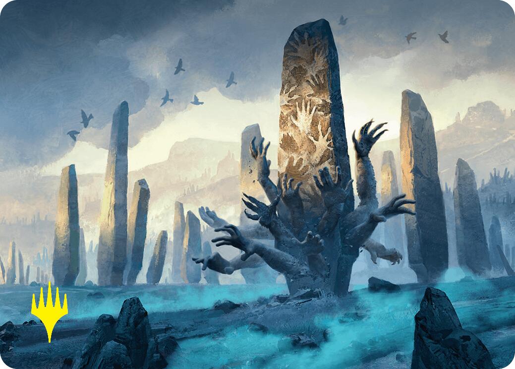 Soulstone Sanctuary Art Card (19/54) (Gold-Stamped Signature) [Foundations Art Series] | L.A. Mood Comics and Games