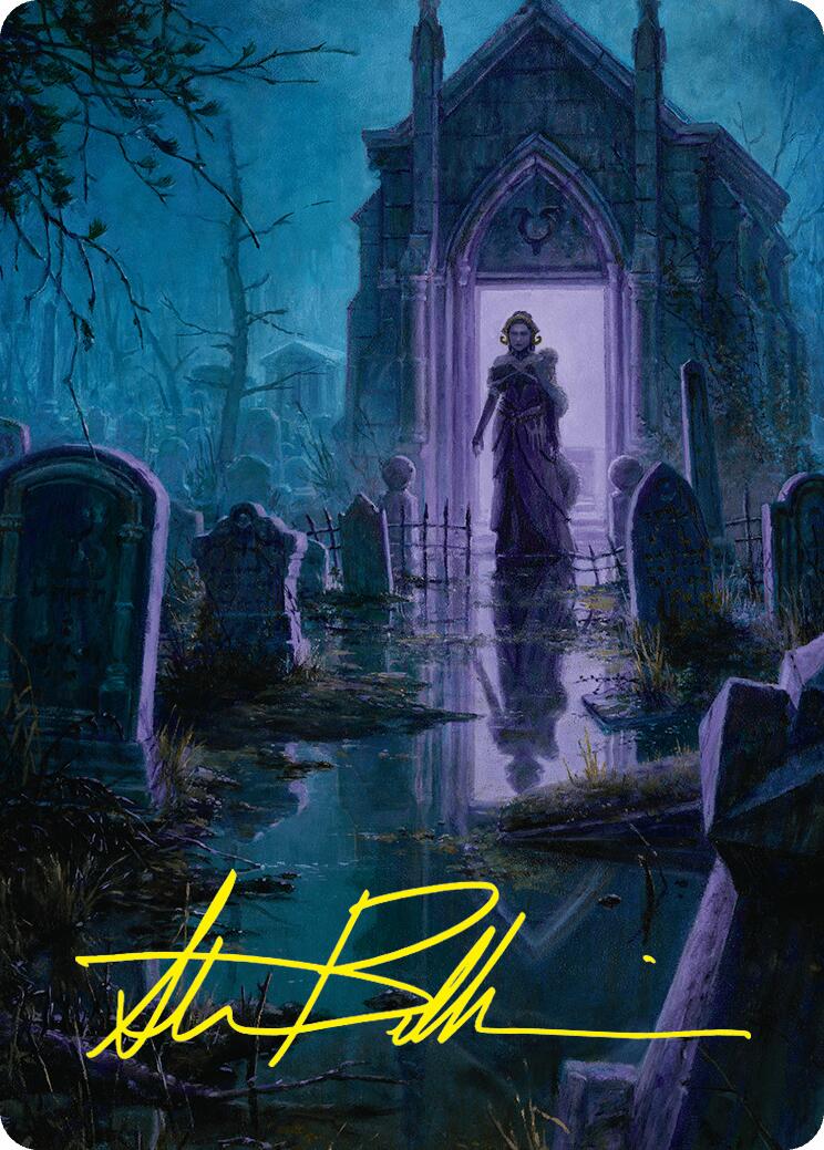 Swamp Art Card (23/54) (Gold-Stamped Signature) [Foundations Art Series] | L.A. Mood Comics and Games