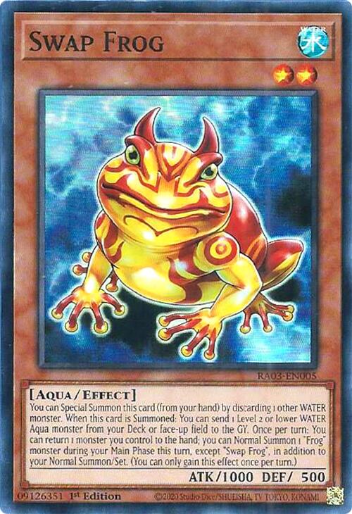 Swap Frog [RA03-EN005] Super Rare | L.A. Mood Comics and Games