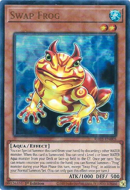 Swap Frog (UR) [RA03-EN005] Ultra Rare | L.A. Mood Comics and Games