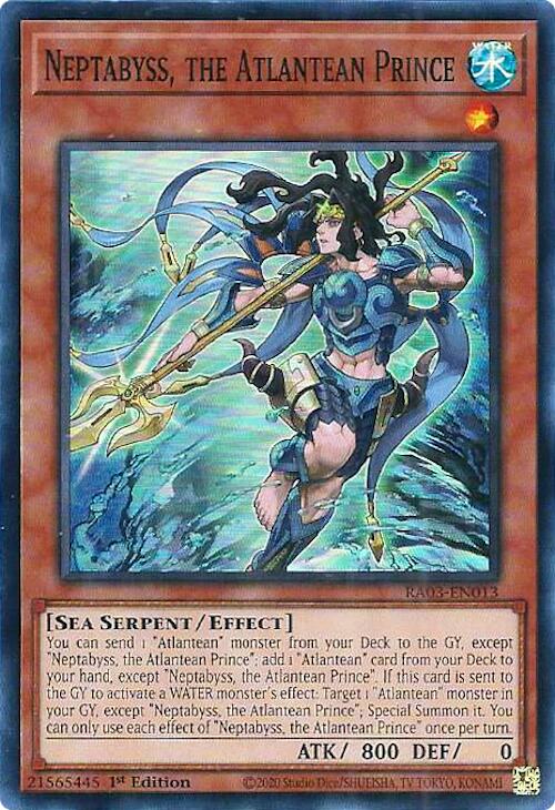 Neptabyss, the Atlantean Prince [RA03-EN013] Super Rare | L.A. Mood Comics and Games