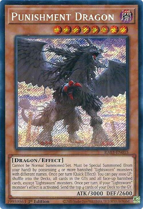 Punishment Dragon (Secret Rare) [RA03-EN015] Secret Rare | L.A. Mood Comics and Games