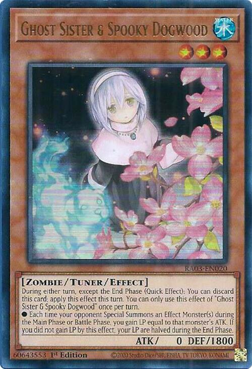Ghost Sister & Spooky Dogwood (UR) [RA03-EN020] Ultra Rare | L.A. Mood Comics and Games