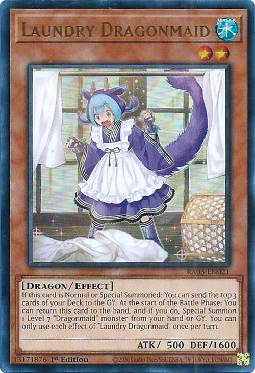 Laundry Dragonmaid (UR) [RA03-EN021] Ultra Rare | L.A. Mood Comics and Games