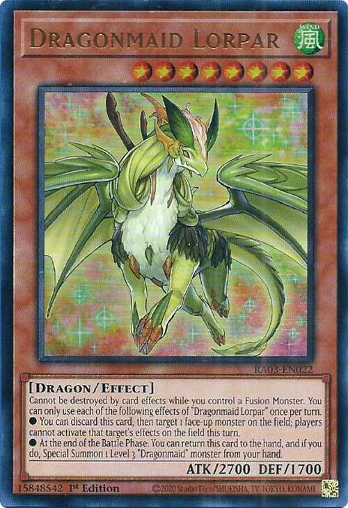 Dragonmaid Lorpar (UR) [RA03-EN022] Ultra Rare | L.A. Mood Comics and Games
