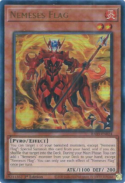 Nemeses Flag (UR) [RA03-EN024] Ultra Rare | L.A. Mood Comics and Games