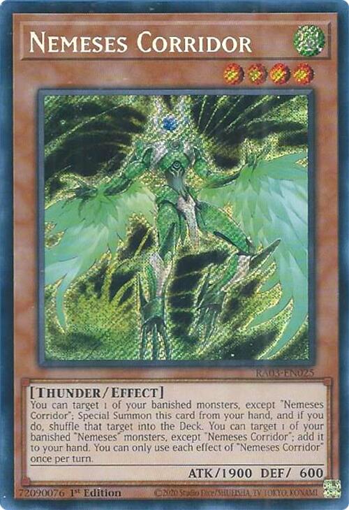 Nemeses Corridor (Secret Rare) [RA03-EN025] Secret Rare | L.A. Mood Comics and Games