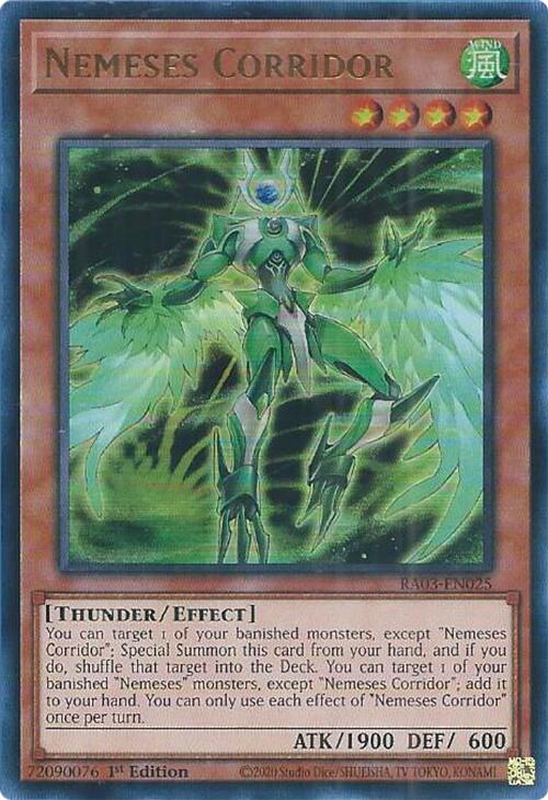 Nemeses Corridor (UR) [RA03-EN025] Ultra Rare | L.A. Mood Comics and Games