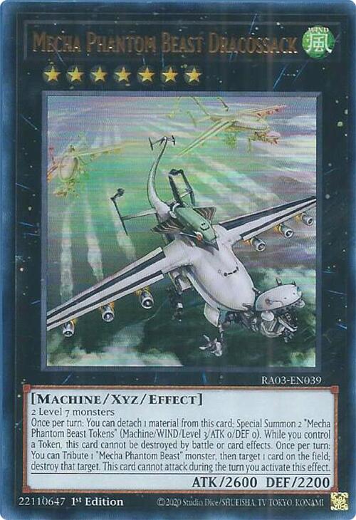Mecha Phantom Beast Dracossack (UR) [RA03-EN039] Ultra Rare | L.A. Mood Comics and Games