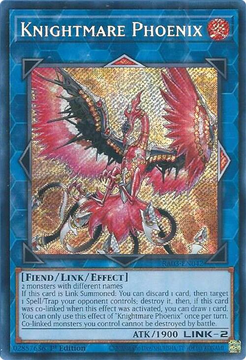 Knightmare Phoenix (Secret Rare) [RA03-EN042] Secret Rare | L.A. Mood Comics and Games