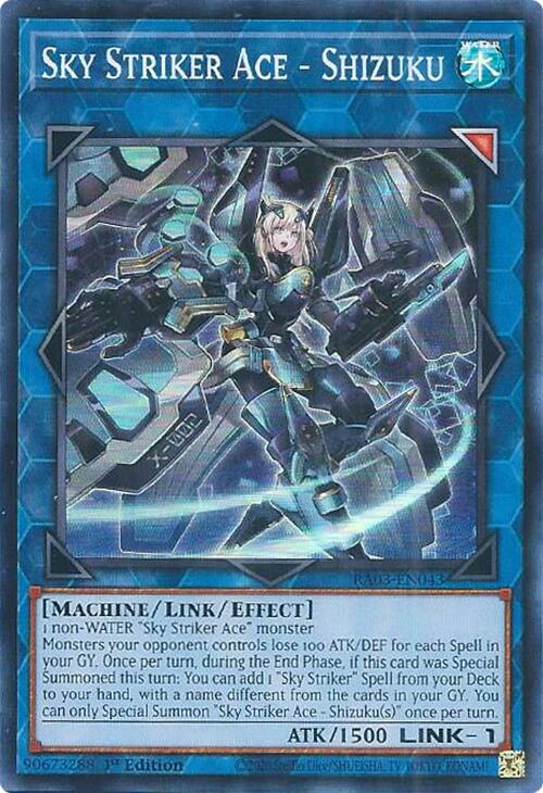 Sky Striker Ace - Shizuku [RA03-EN043] Super Rare | L.A. Mood Comics and Games