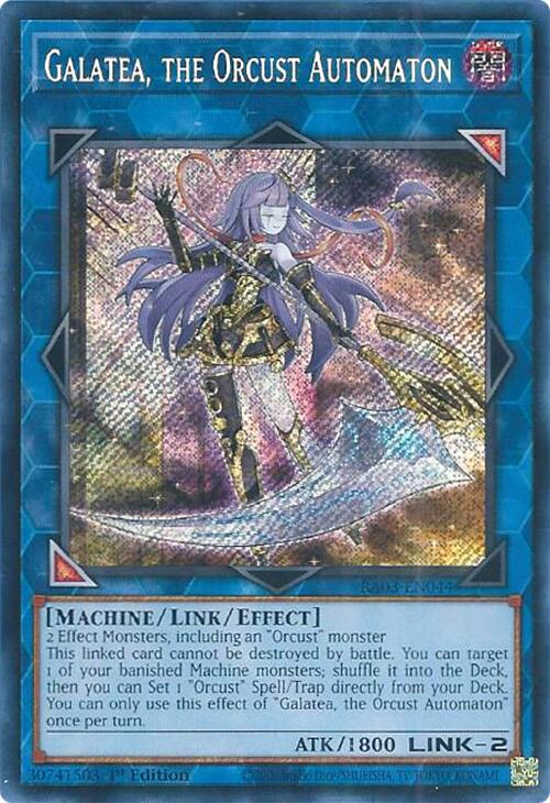 Galatea, the Orcust Automaton (Secret Rare) [RA03-EN044] Secret Rare | L.A. Mood Comics and Games