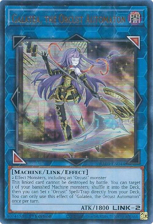 Galatea, the Orcust Automaton (UR) [RA03-EN044] Ultra Rare | L.A. Mood Comics and Games