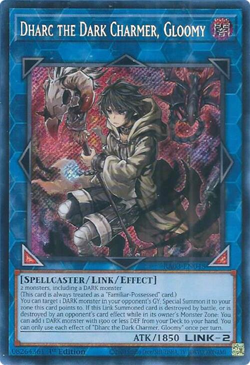 Dharc the Dark Charmer, Gloomy (Secret Rare) [RA03-EN048] Secret Rare | L.A. Mood Comics and Games