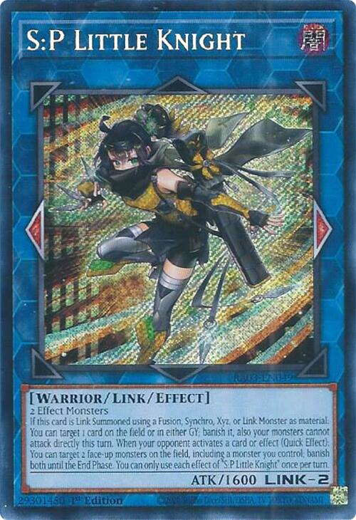 S:P Little Knight (Secret Rare) [RA03-EN049] Secret Rare | L.A. Mood Comics and Games