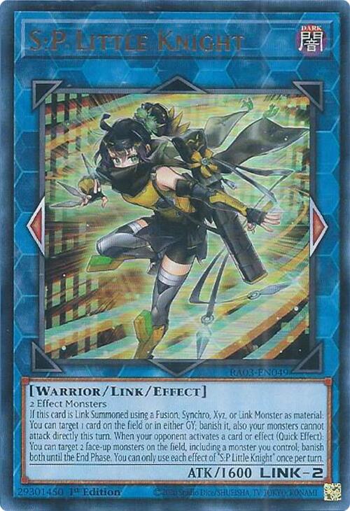 S:P Little Knight (UR) [RA03-EN049] Ultra Rare | L.A. Mood Comics and Games