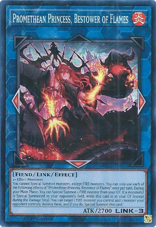 Promethean Princess, Bestower of Flames [RA03-EN050] Super Rare | L.A. Mood Comics and Games