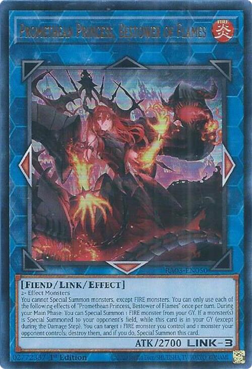 Promethean Princess, Bestower of Flames (UR) [RA03-EN050] Ultra Rare | L.A. Mood Comics and Games