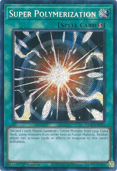 Super Polymerization (Secret Rare) [RA03-EN053] Secret Rare | L.A. Mood Comics and Games
