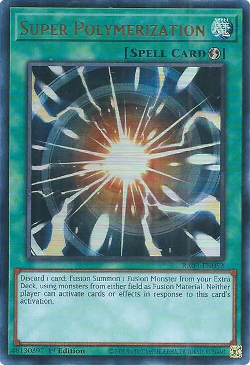 Super Polymerization (UR) [RA03-EN053] Ultra Rare | L.A. Mood Comics and Games