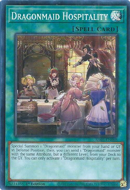 Dragonmaid Hospitality [RA03-EN068] Super Rare | L.A. Mood Comics and Games