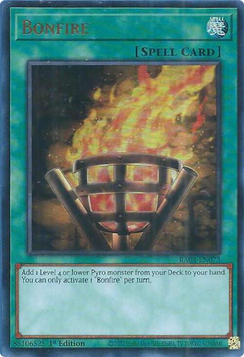 Bonfire (UR) [RA03-EN073] Ultra Rare | L.A. Mood Comics and Games