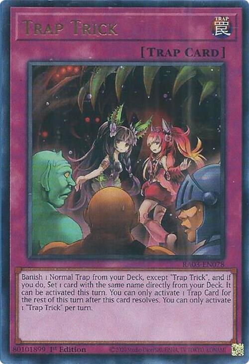 Trap Trick (UR) [RA03-EN078] Ultra Rare | L.A. Mood Comics and Games