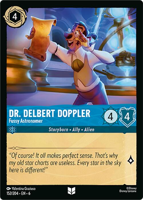 Dr. Delbert Doppler - Fussy Astronomer (152/204) [Azurite Sea] | L.A. Mood Comics and Games