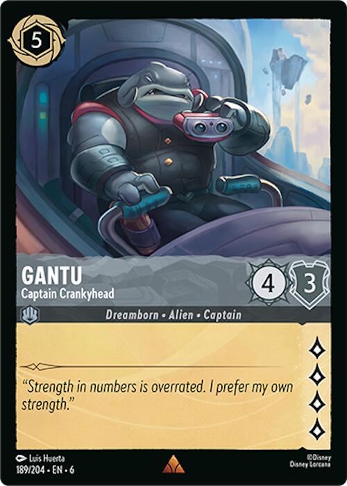 Gantu - Captain Crankyhead (189/204) [Azurite Sea] | L.A. Mood Comics and Games
