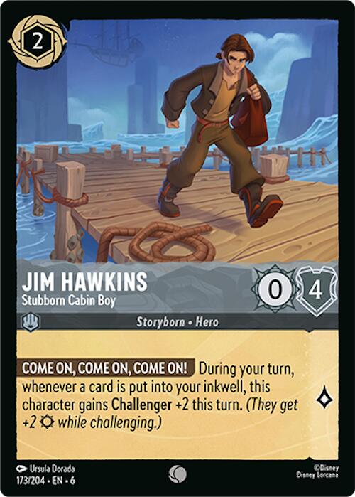 Jim Hawkins - Stubborn Cabin Boy (173/204) [Azurite Sea] | L.A. Mood Comics and Games