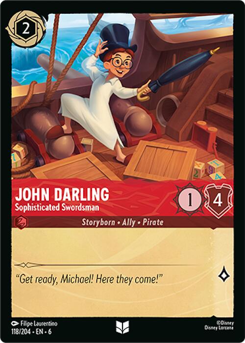 John Darling - Sophisticated Swordsman (118/204) [Azurite Sea] | L.A. Mood Comics and Games
