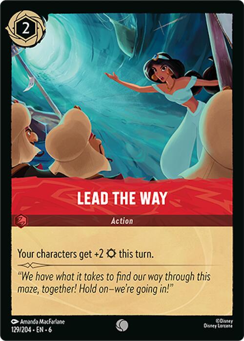 Lead the Way (129/204) [Azurite Sea] | L.A. Mood Comics and Games