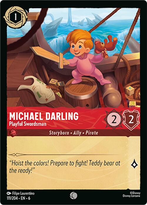 Michael Darling - Playful Swordsman (111/204) [Azurite Sea] | L.A. Mood Comics and Games