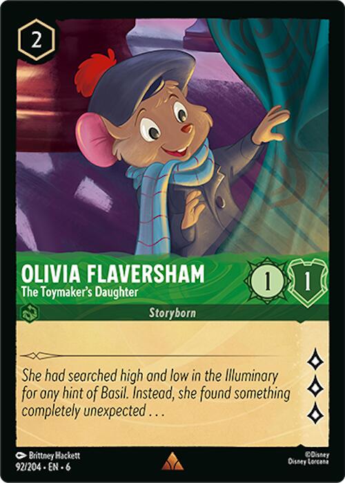 Olivia Flaversham - The Toymaker's Daughter (92/204) [Azurite Sea] | L.A. Mood Comics and Games