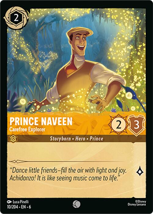 Prince Naveen - Carefree Explorer (10/204) [Azurite Sea] | L.A. Mood Comics and Games