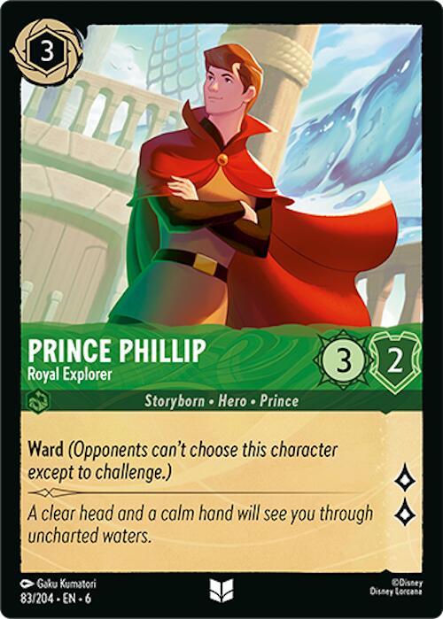 Prince Phillip - Royal Explorer (83/204) [Azurite Sea] | L.A. Mood Comics and Games