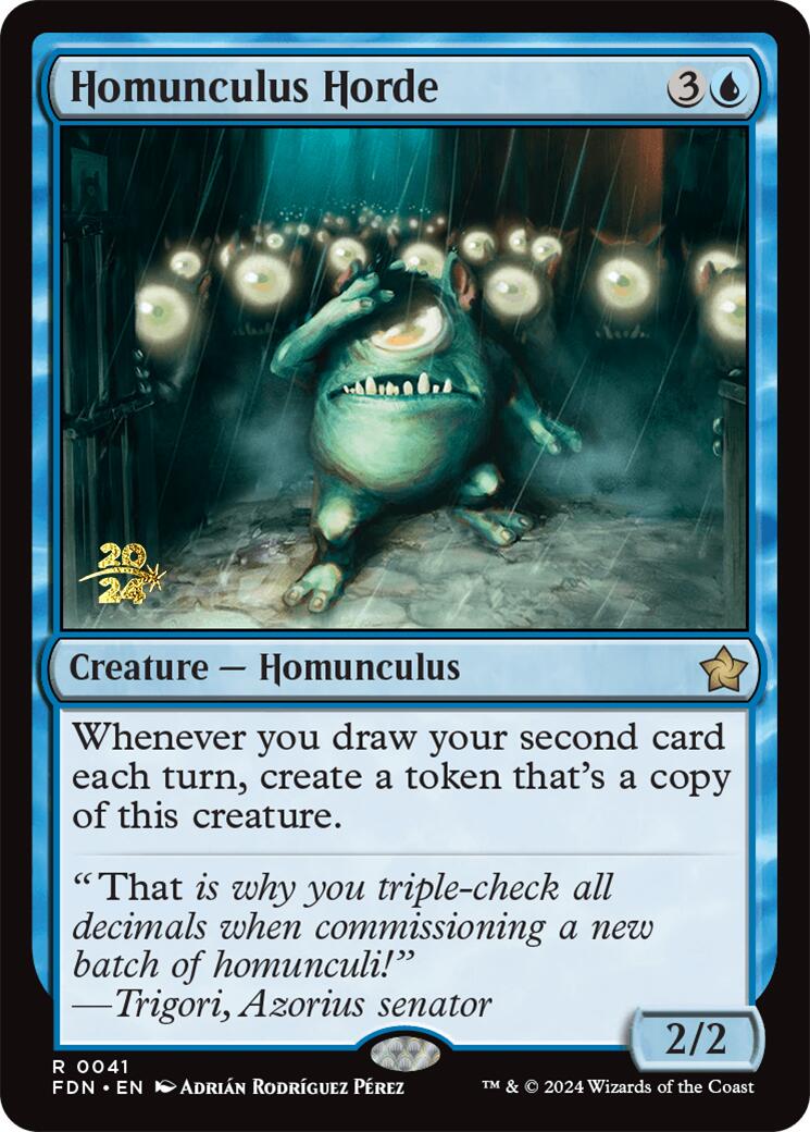 Homunculus Horde [Foundations Prerelease Promos] | L.A. Mood Comics and Games