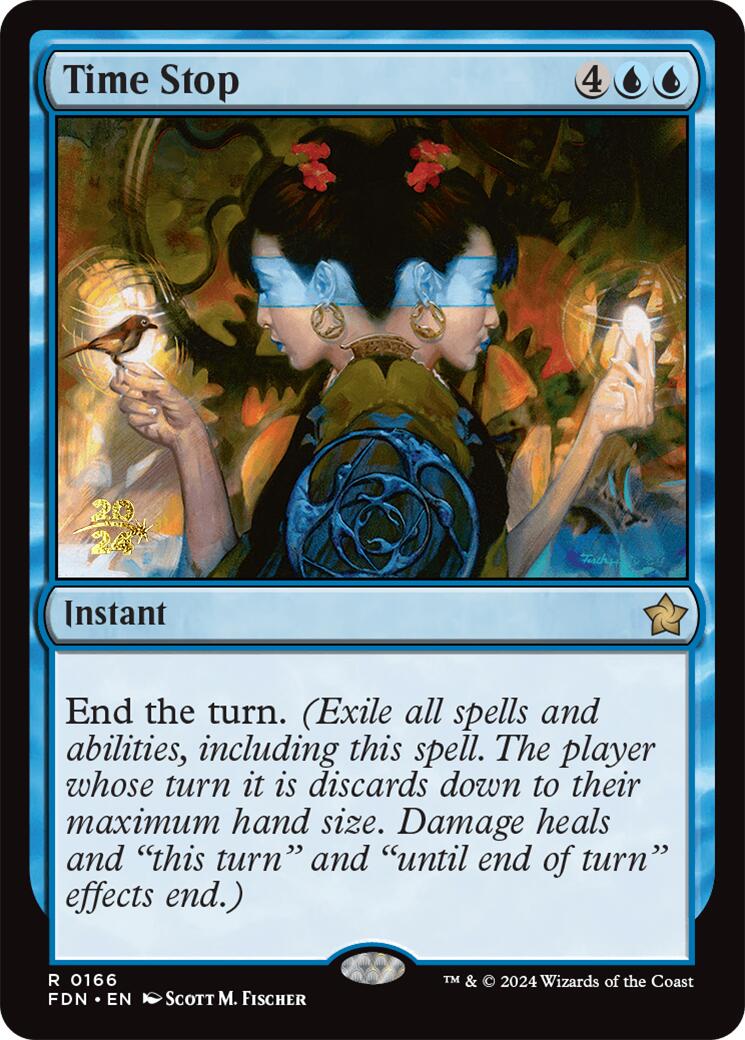Time Stop [Foundations Prerelease Promos] | L.A. Mood Comics and Games